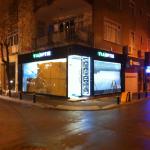 Cam cephe, boyalı cam